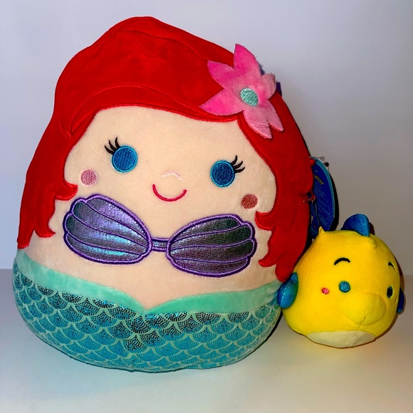 Squishmallows Toys New Ariel And Flounder Squishmallow Set Poshmark